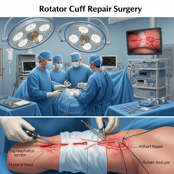 Rotator Cuff Repair Surgery Arthroscopic Procedure